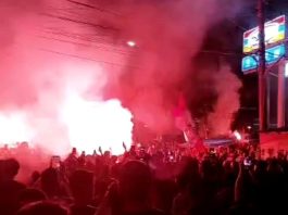 Ramainya Bagarakan Akbar Sahur Warga Pesayangan di Malam ke-20 Ramadan