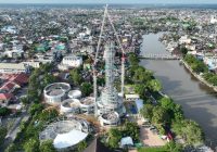 Tugu Nol Kilometer Banjarmasin Ditargetkan Rampung Agustus