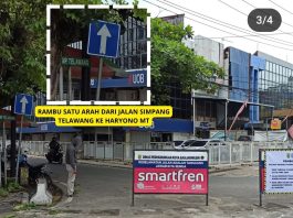 Sistem Satu Arah dari Jalan Telawang ke Haryono MT Selama Ramadhan