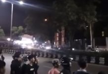 Aksi Balapan Liar di Simpang Empat Banjarbaru Kembali Ramai di Awal Ramadhan