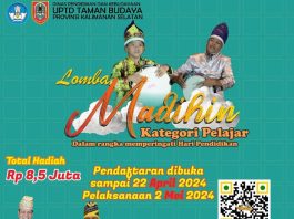 Yuk Ikuti Lomba Madihin untuk Pelajar Total Hadiah Rp 8,5 Juta