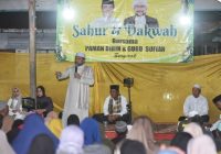 Sahur dan Dakwah Gubernur Kalsel di Desa Awang Bangkal Timur Dipadati Jemaah