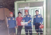 DPKP Banjar Evakuasi 2 Ular di Martapura
