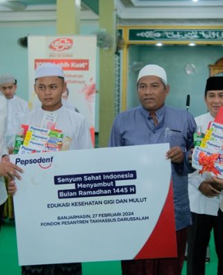 Ibnu Farid Senang Ikuti Pelatihan dan Edukasi Kesehatan Gigi dan Mulut Dari Pepsodent di Pondok Pesantren TD Darussalam