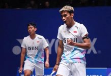 Ganda Putra Indonesia Bagas/Fikri Kapling Tempat di Final Swiss Open 2024