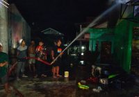 Malam-malam Api Hanguskan Toko di Paringin Kabupaten Balangan