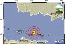 Lagi, Gempa Berkekuatan 6,5 Magnitudo di Tuban Jawa Timur Terasa hingga ke Banjarbaru