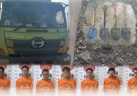 Unit Reskrim Polsek Satui Amankan 7 Pencuri Batu Bara