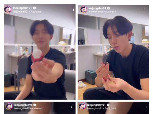 Di Sela Tampil di Bangkok, Lee Jung Shin Sempatkan Waktu Nikmati Buah Tropis ini