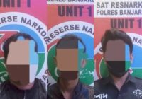 Polres Banjarbaru Amankan Tiga Orang Terkait Kasus Narkoba