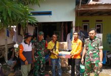BPBD Banjar Serahkan Bantuan Bagi Korban Kebakaran Sungai Sipai