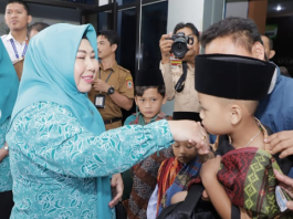 Baksos HKG PKK dan Safari Ramadhan di Kandangan, Ini Pesan Acil Odah