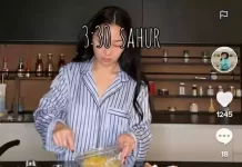 Reaksi Netizen Saat Artis Cantik Nikita Willy Bikin Telur Dadar untuk Sahur Bersama Suami