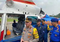 Dua Heli Polisi Disiagakan Jadi Ambulans Udara Saat Operasi Lilin 2024