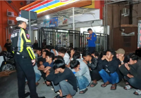 Puluhan Remaja Hendak Bagarakan Sahur Diamankan Tim Gabungan di Jalan Veteran