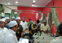 Malam Takbiran, Habib Idrus Al Habsyie Lakukan Monitoring di Pospam dan RSUD RAZA