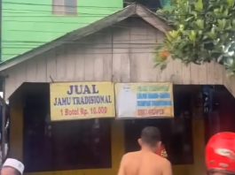 Kebakaran di Pasar Pengambangan Banjarmasin