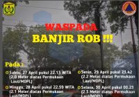 BPBD Banjarmasin Minta Warga Waspada 'Air Sungai Naik'
