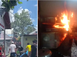 Diduga Kompor Gas Bocor, Api Nyaris Berkobar di Kacapiring 7