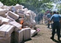 350 Dus Rokok Ilegal Hasil Tangkapan TNI AL Dimusnahkan