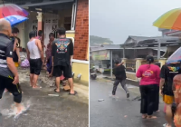 Beredar Video Balita Tewas Masuk Got Saat Mandi Hujan, Diduga Terjadi di Banjarbaru