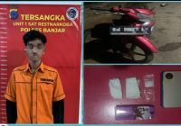 Satresnarkoba Polres Banjar Amankan Kurir Sabu di Parkiran Hotel Sungai Paring