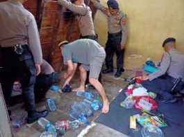 Lebaran Idul Fitri Selesai, Petugas Gelar Razia di Ruang Tahanan Polres Tabalong