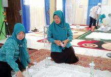 TP PKK Kecamatan Gambut Sambut Safari Ramadan Bupati dan Wakil Bupati Banjar