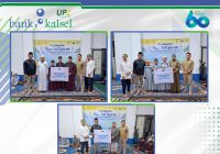 UPZ Bank Kalsel Serahkan Bantuan ke Panti Asuhan Anak Yatim Tahfidz dan Kaum Masjid