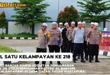 Kapolres Banjar Pimpin Pengamanan Haul ke-218 Datu Kelampayan