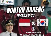 Nonbar Timnas U-23 Indonesia vs Uzbekistan di Lapangan Murjani Sudah Berizin