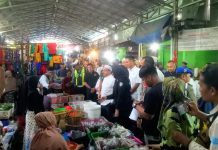 Jelang Idul Fitri Wabup Banjar dan TPID Tinjau Harga Bahan Pokok ke Pasar Martapura