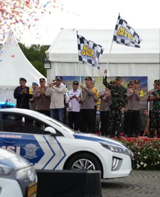 Tindaklanjuti Arahan Presiden Jokowi, Kapolri Lepas Mudik Gratis Polri Presisi 2024