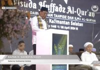 Hadiri Wisuda ke-16 Santri SPM Darussalam Tahfidz Martapura, Begini Pesan Gubernur Sahbirin Noor
