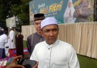 Polres Banjar dan Warga Salat Id di Masjid Mapolres, Kapolres: Kabupaten Banjar Ramai, Aman dan Kondusif
