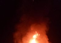 Kebakaran Hebat di Desa Pulau Mambulau Kapuas, Pemadam Susah Padamkan Api