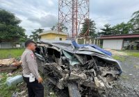 Mitsubishi Expander vs Truk di Tanahbumbu, Sopir Mobil Meninggal Seketika