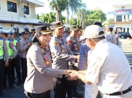 Lebaran Idul Fitri 1445 H Baru Saja Berlalu, Polres Banjarbaru Gelar Apel Sekaligus Halal Bi Halal