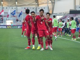 Peluang Timnas U-23 Indonesia ke 8 Besar Piala Asia