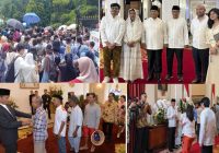 Begini Kemeriahan Open House Istana Negara Yang DIhadiri Capres Terpilih, Pejabat Hingga Rakyat Biasa