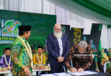 Puncak Harjad Ke-21 Kabupaten Balangan, Bupati Luncurkan Program Beasiswa 1.000 Sarjana