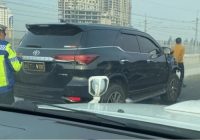 Fortuner Mobil Dinas Polri Seruduk Elf di Tol MBZ, Sopir Diduga Mengantuk