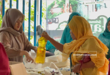 Bantu Warga Penuhi Kebutuhan, Pemkab Balangan Gelar Pasar Murah di Desa Lok Hamawang