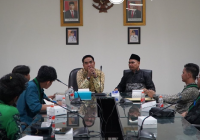 Ketua DPRD Kota Banjarmasin Terima Audensi Himpunan Mahasiswa Islam
