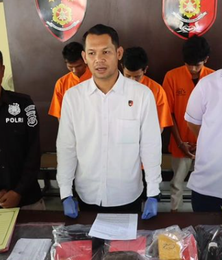 Komplotan Pembobol Kantor PLN Icon Plus dan Penadah Diringkus Polresta Palangka Raya