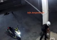 Pencurian Kotak Amal Mushola di Banjarmasin Terekam CCTV