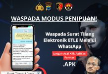 Waspada Modus Penipuan Surat Tilang Elektronik via Whatsapp
