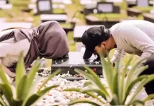 Ziarah ke Makam Adjie Massaid, Thariq Halilintar Minta Restu untuk Nikahi Aaliyah