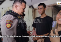Video Momen Satrio Mukti Menangis Haru Dikunjungi Aipda Ambarita