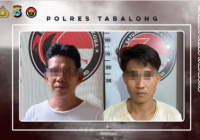 Satresnarkoba Tabalong Tangkap 2 Pria Sedang Transaksi Sabu di Pondokan Desa Tantaringin